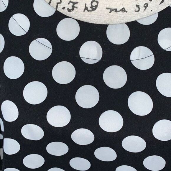 OLD NAVY black with white polka dots XS - Picture 8 of 9